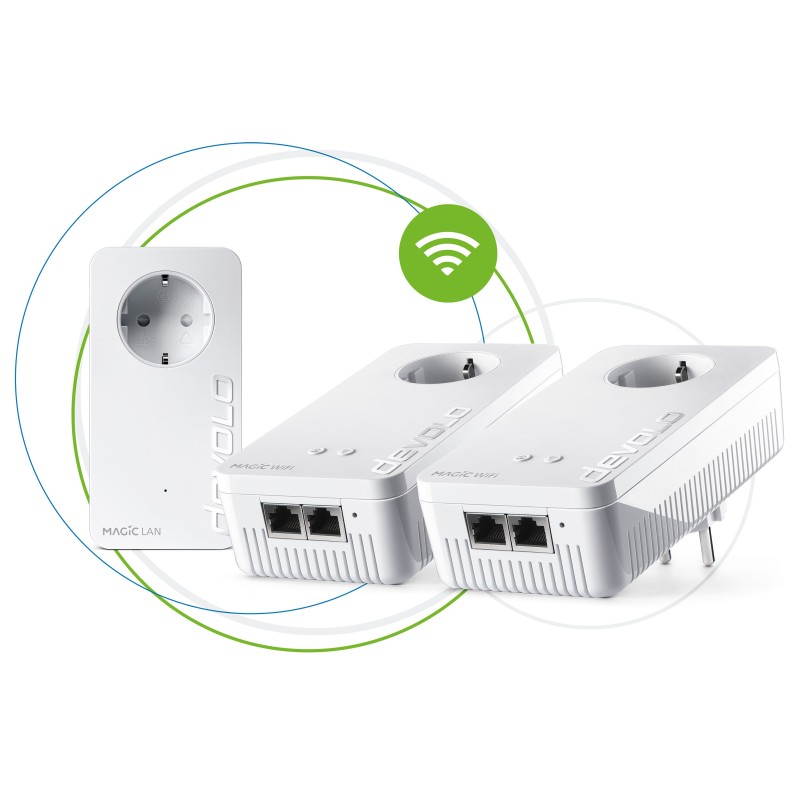 Magic 2 WiFi next - Multiroom Kit - Bridge - GigE, HomeGrid - Wi-Fi 5 - Dual-...